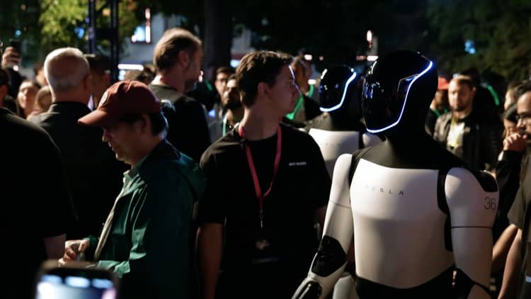 Evento Elon Musk Robots