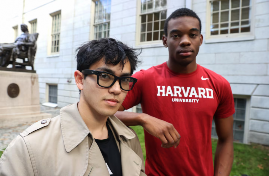 Estudiantes de Harvard crean gafas con reconocimiento facial