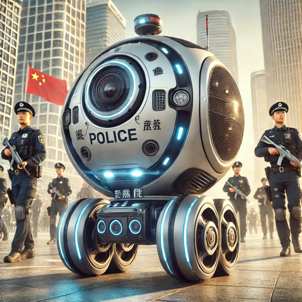 Policia robot China